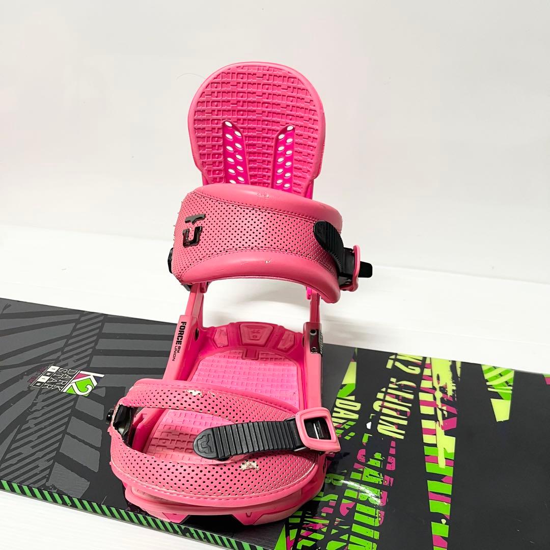 K2 ユニオン　スノボセット　UNION FORCE スノーボード　ビンディング