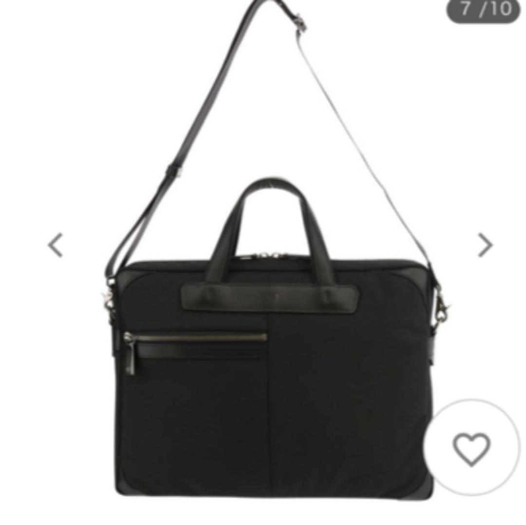 タケオキクチ ビジネスバッグ　ネイビー