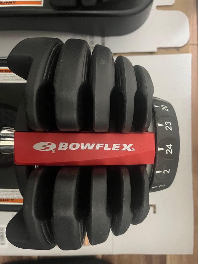 BOWFLEX 可変式ダンベル 24キロ ボウフレックス①