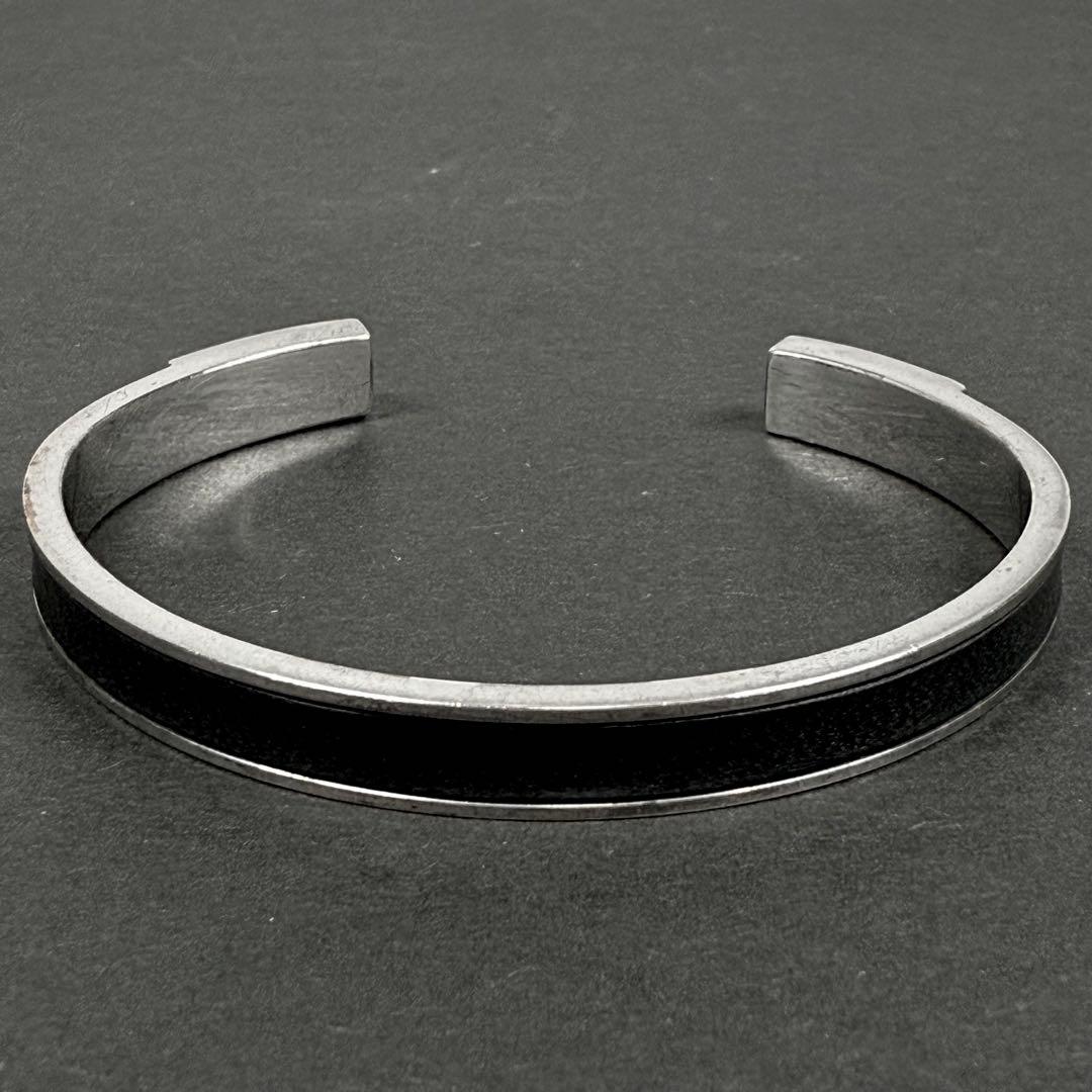 ダンヒル カフバングル dロゴモチーフ シルバー925 ブレスレット バングル