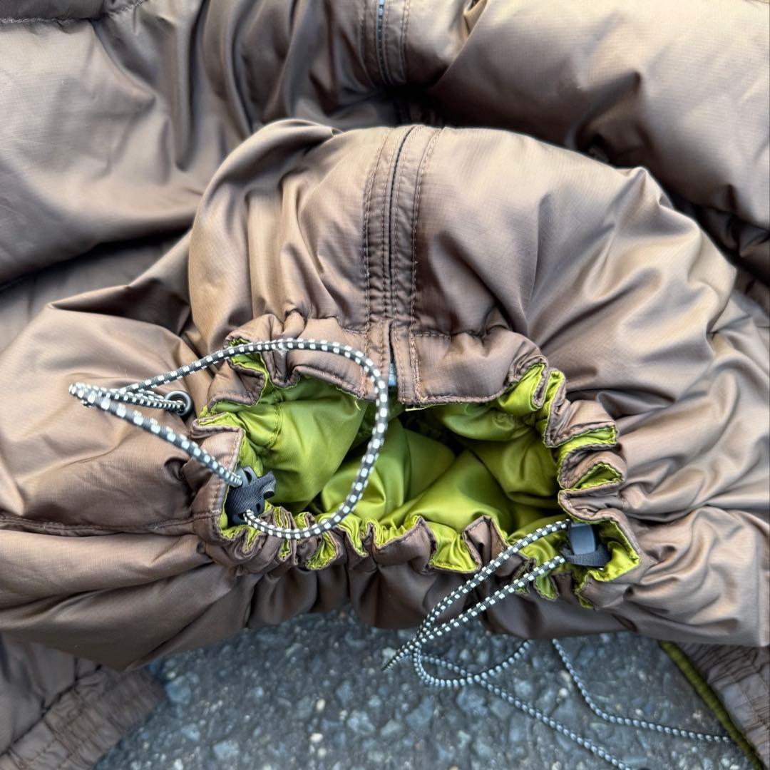 Eddie Bauer ダウン パファー ジャケット ノームコア ブラウン - メルカリ