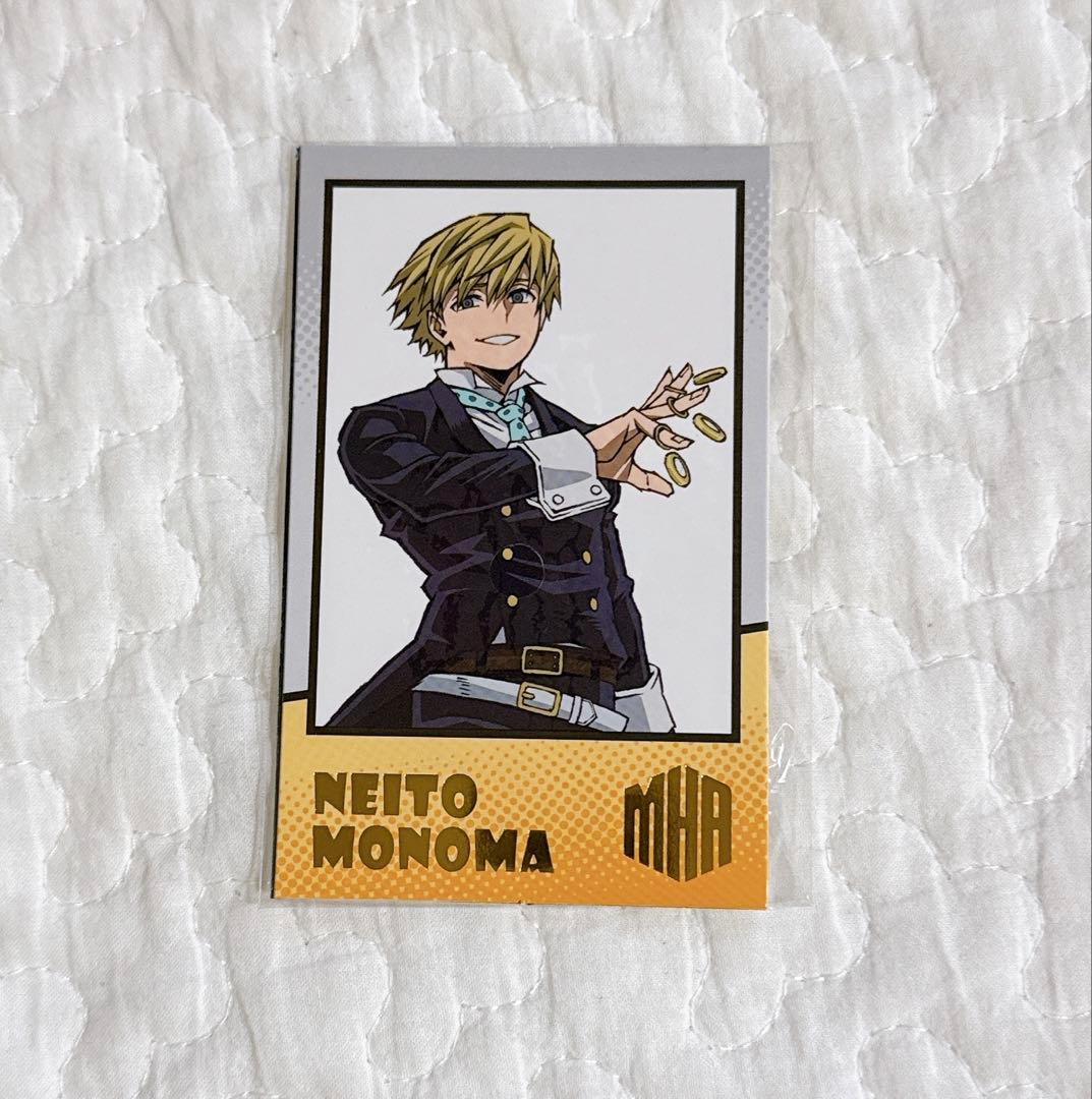 ヒロアカ 物間寧人 Wフォトカードコレクション コレクターズカード