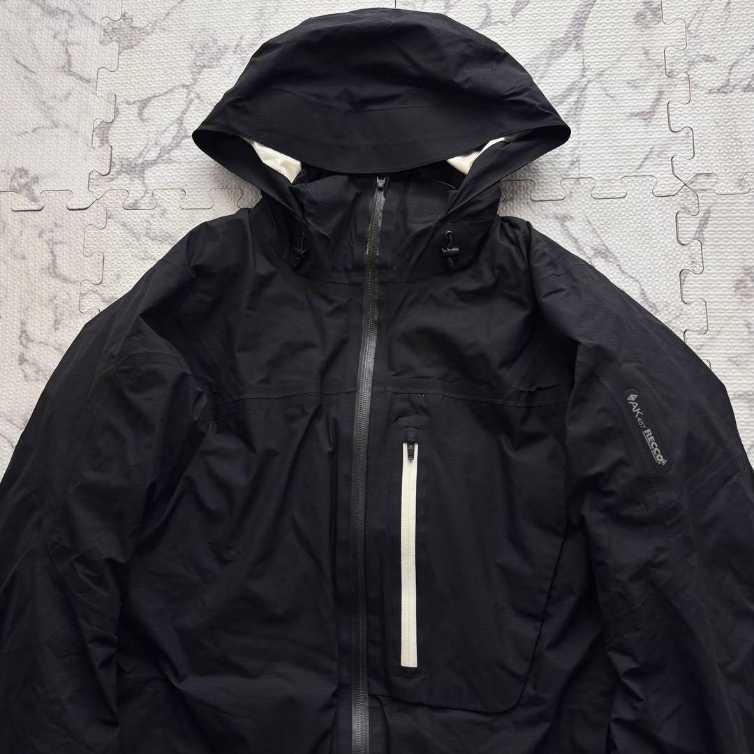 スノーボード BURTON AK457 GORE-TEX DOWN JACKET BLACK