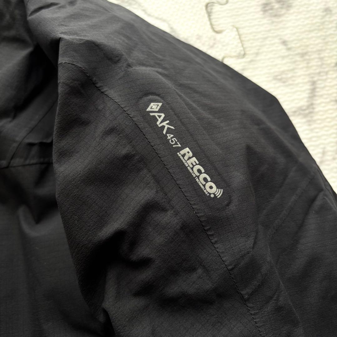 スノーボード BURTON AK457 GORE-TEX DOWN JACKET BLACK