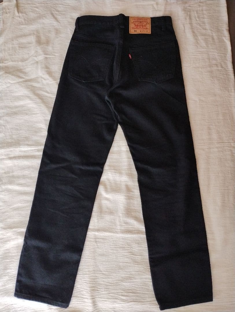 希少 アメリカ製 リーバイス501 スーパーブラック 黒 カツラギ 29 インチ