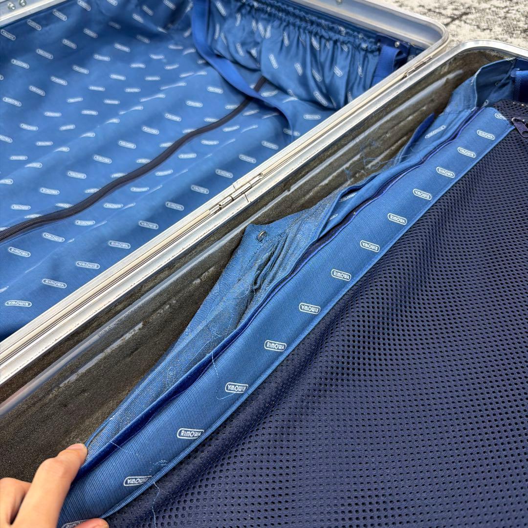 【微ジャンク】RIMOWA スーツケース　アルミ製　大型【送料無料】