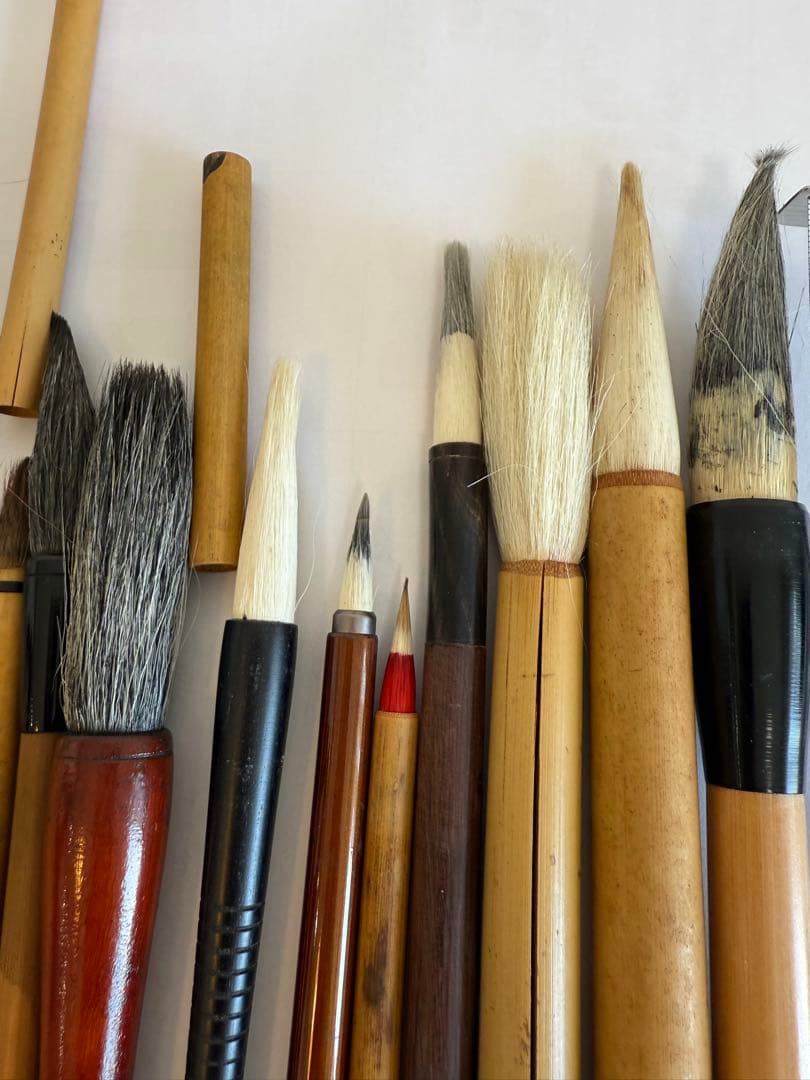 C*l様 中国筆 日本筆 書道 道具 筆 文明堂 上海