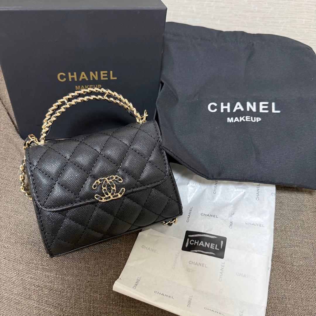 CHANEL MAKEUP ショルダーバッグ ブラック ノベルティギフト - メルカリ