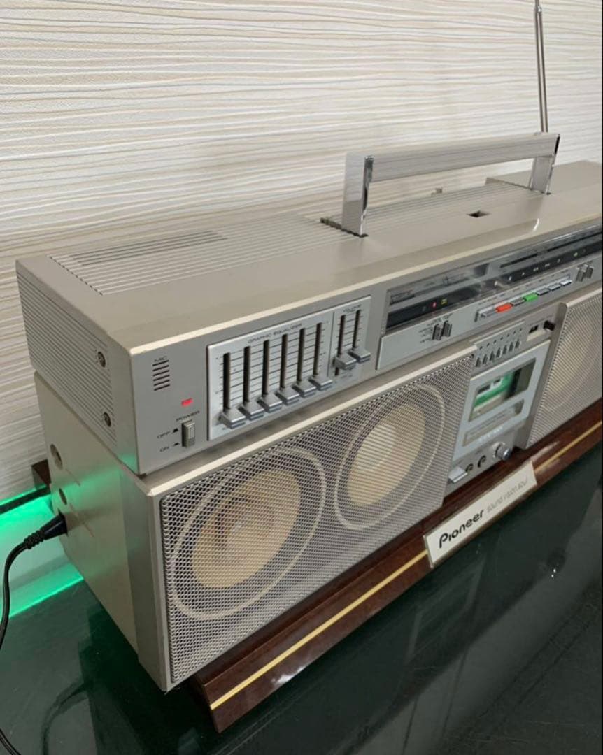 動作品　PIONEER パイオニア SK-900 Runaway ラジカセ希少品