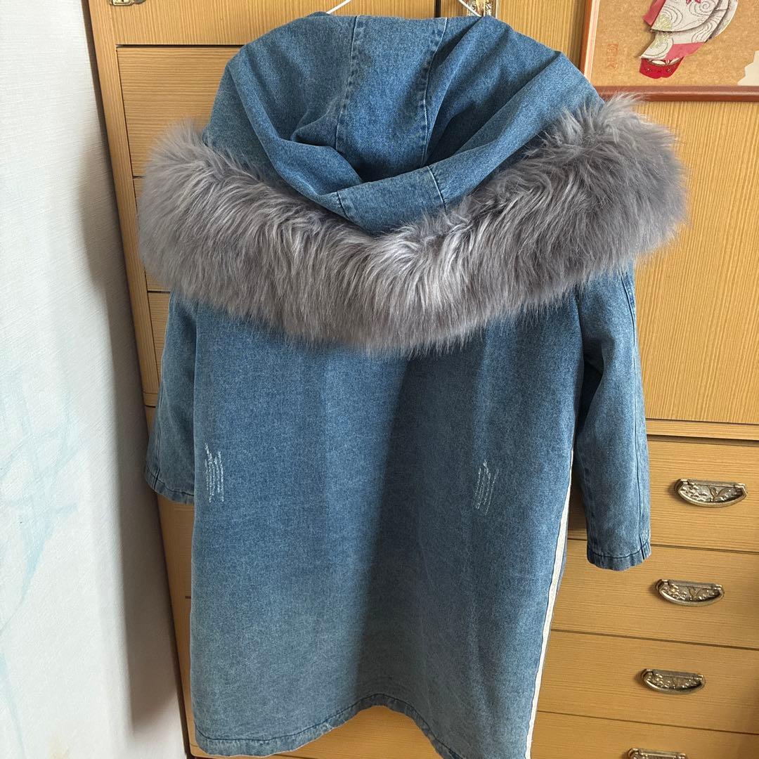 SCOT CLUB スコットクラブ ボアライナー付きデニムコート モッズコート