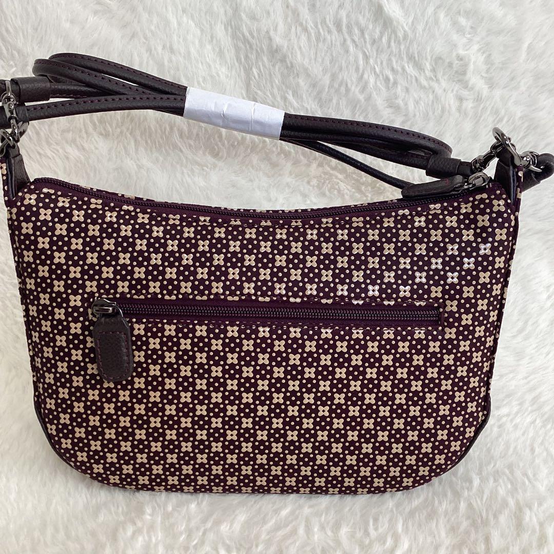 未使用 印傳屋 INDEN-YA 5ポシェット ショルダーバッグ ハンドバック