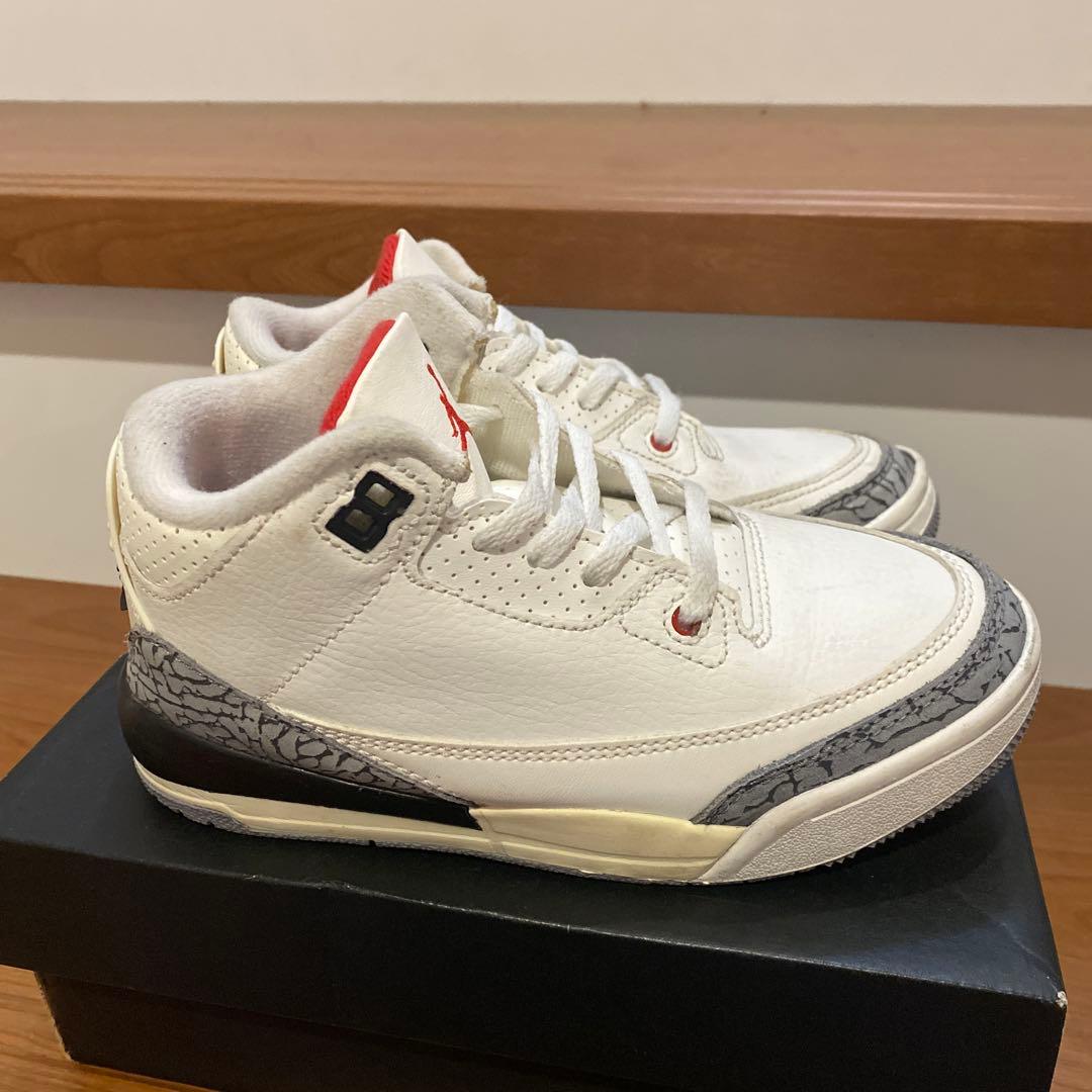 ジョーダスニーカー　19cm 白黒二足