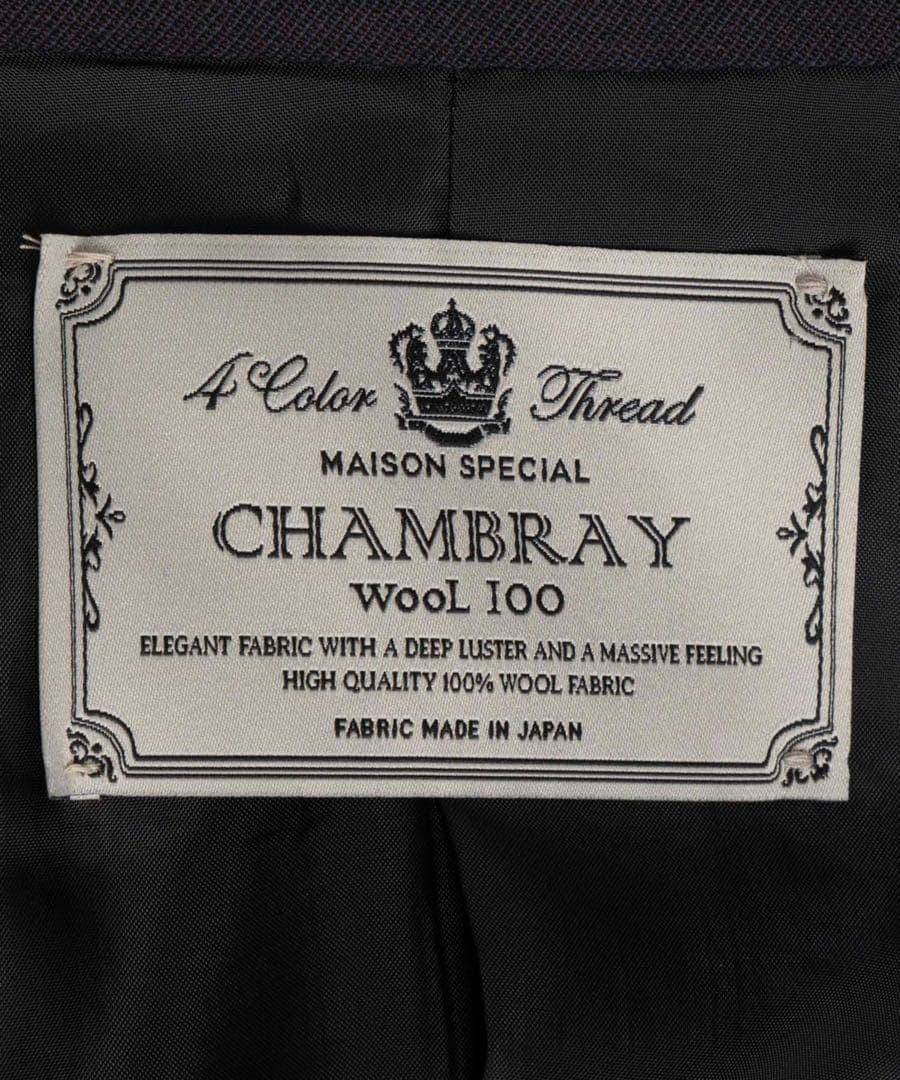 4色シャンブレーウォッシャブルウールプライムオーバーMA-1ボンバージャケット