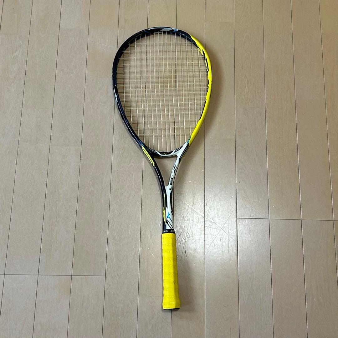 MIZUNO ミズノ XYST Z-01 ソフトテニステ ラケット 黄色 - メルカリ