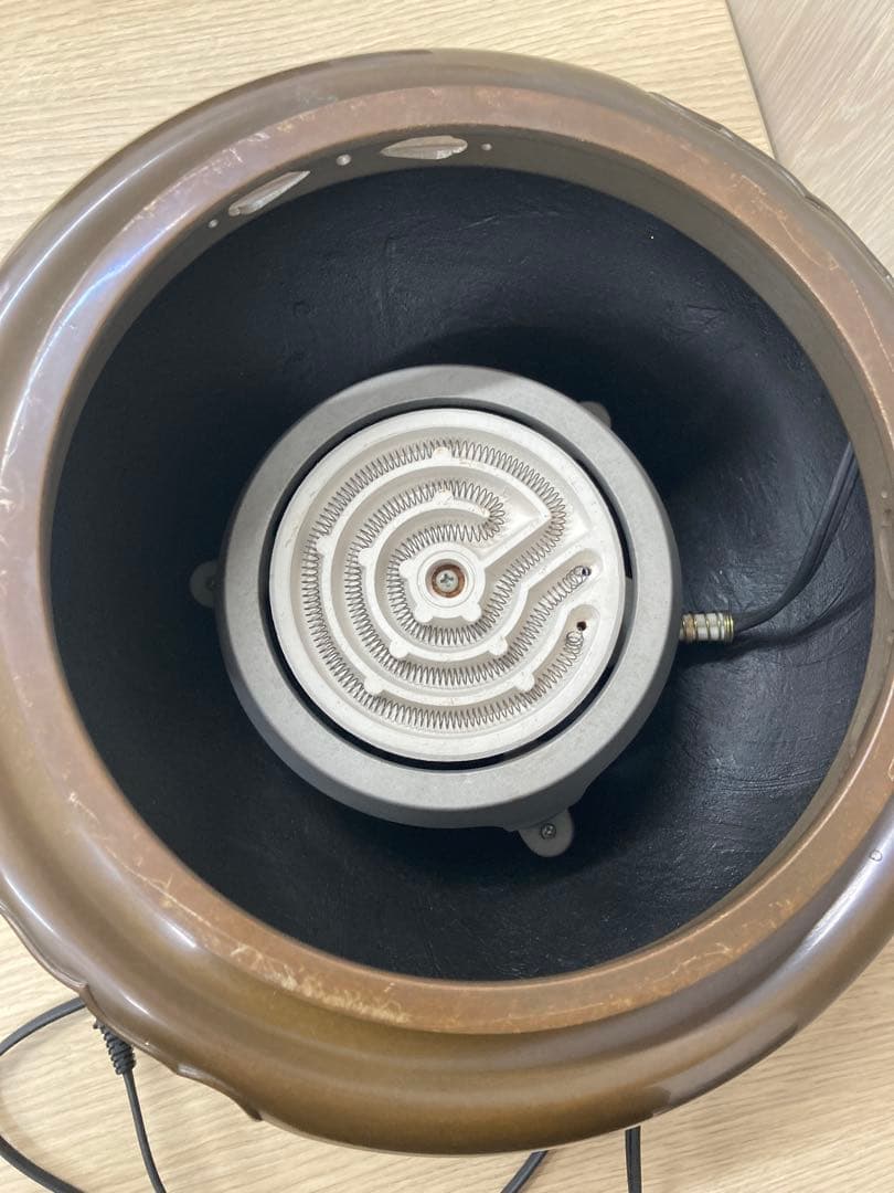 コンロ動作確認済み！ 唐銅 風炉 風炉釜 茶釜 茶道具