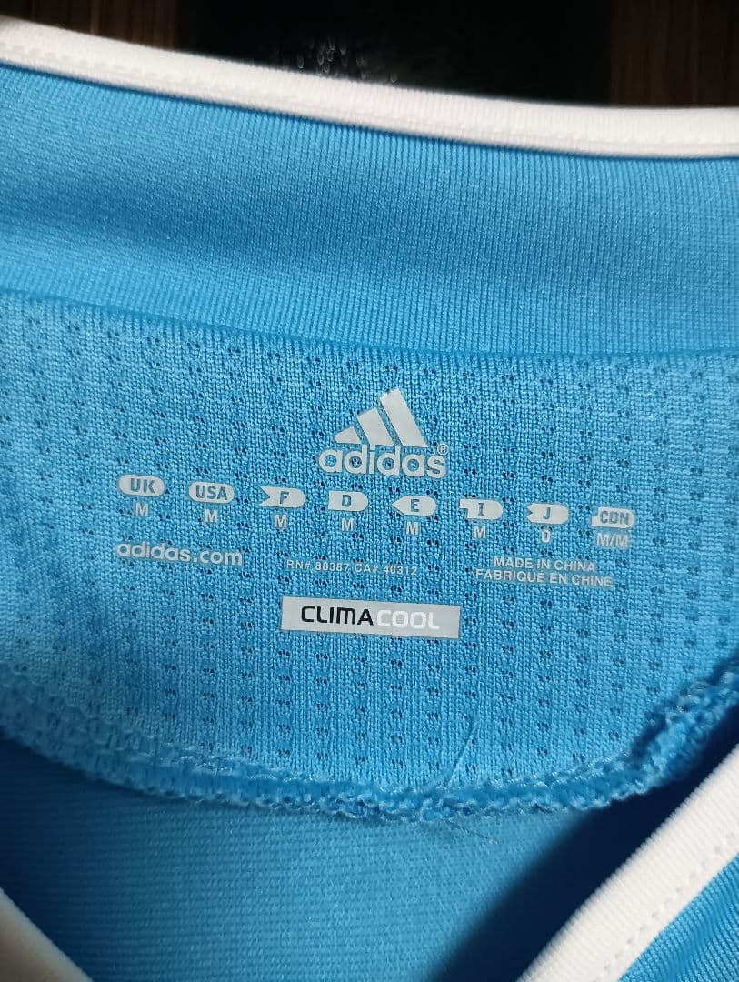 アディダス マルセイユ ルチョ ユニフォーム 10/11アウェイ 紙タグ付き