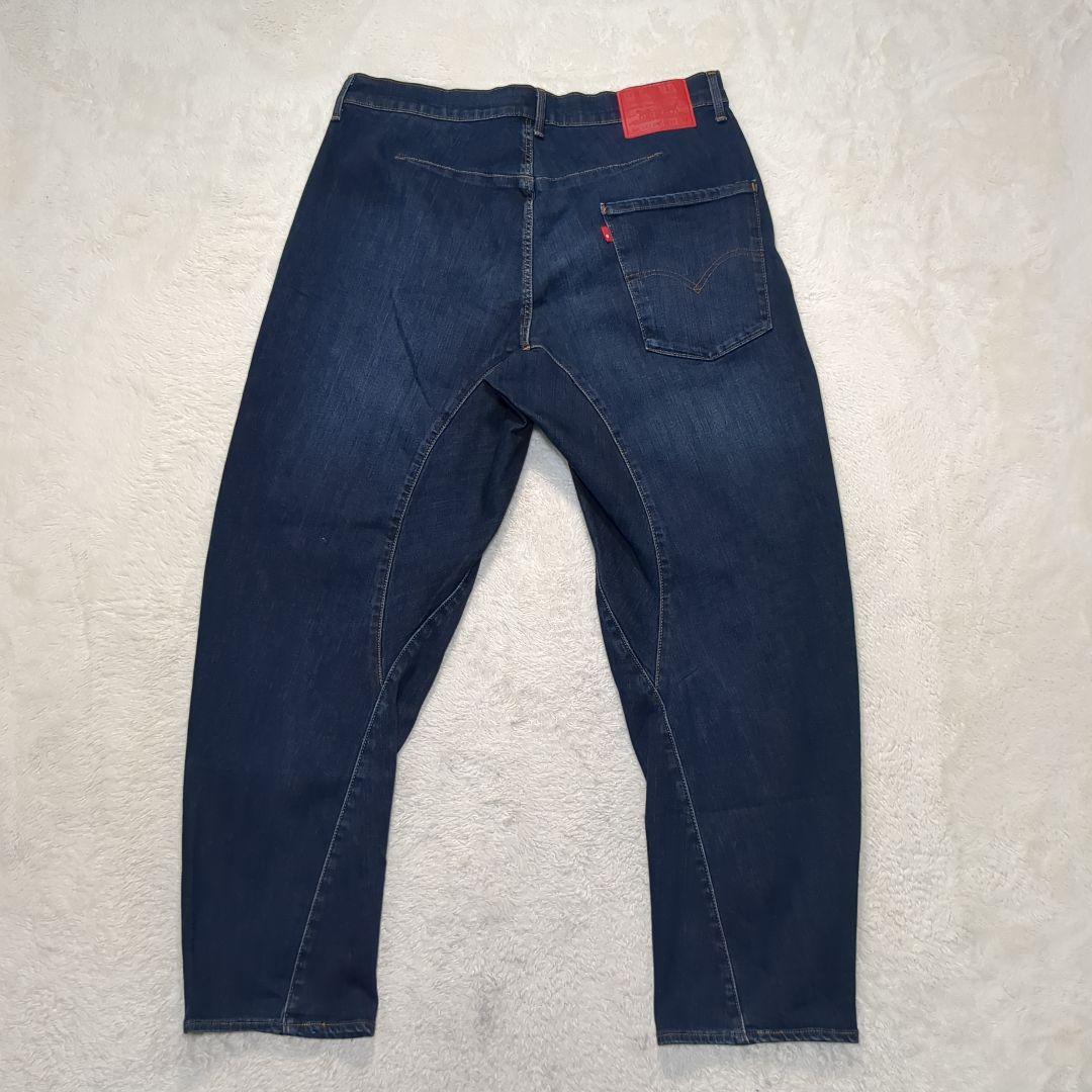 ✨キムタク！濃紺！w34✨LEVI'S LEJ570 バギーテーパード 立体裁断