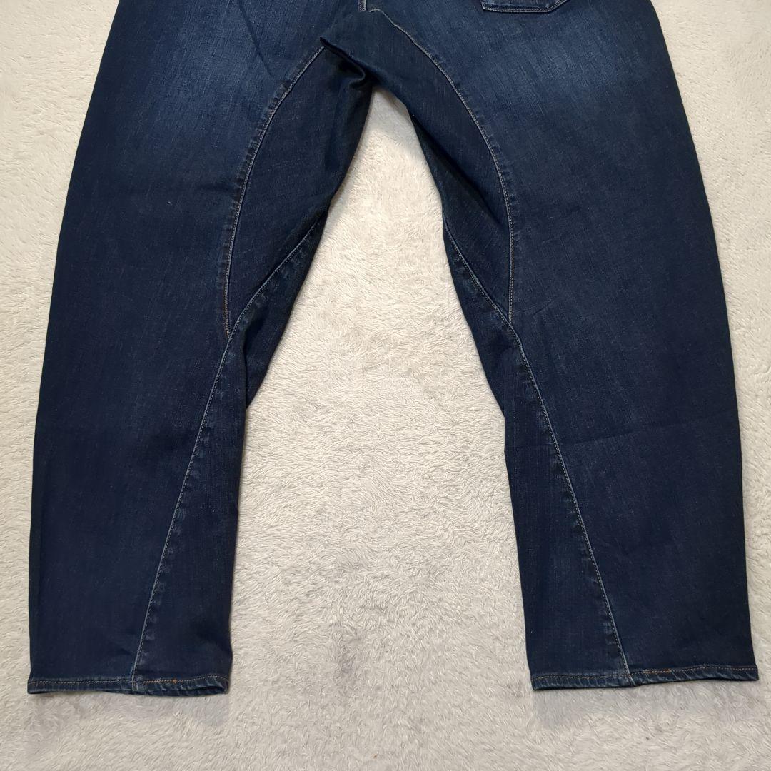 ✨キムタク！濃紺！w34✨LEVI'S LEJ570 バギーテーパード 立体裁断