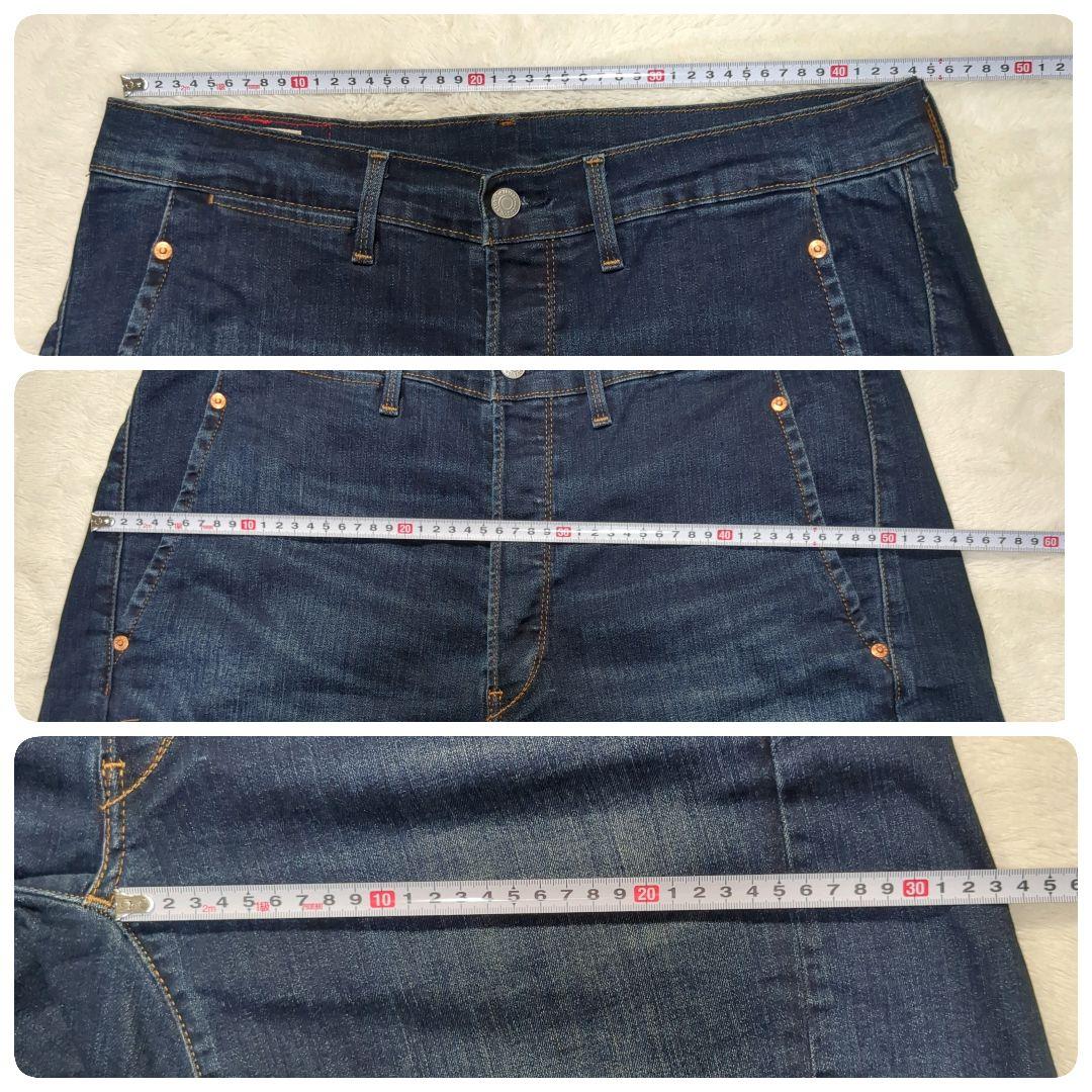 ✨キムタク！濃紺！w34✨LEVI'S LEJ570 バギーテーパード 立体裁断