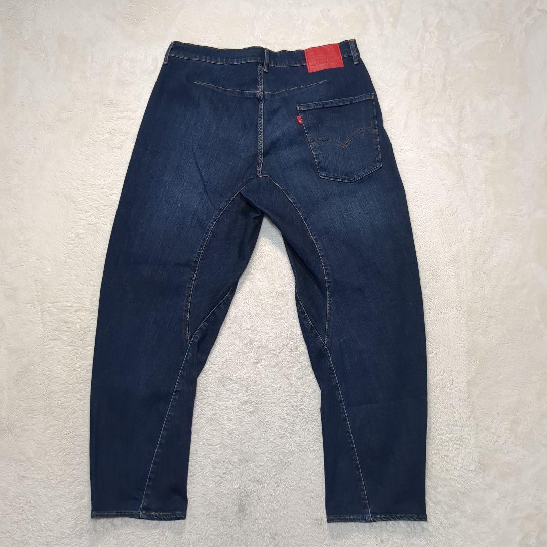 ✨キムタク！濃紺！w34✨LEVI'S LEJ570 バギーテーパード 立体裁断