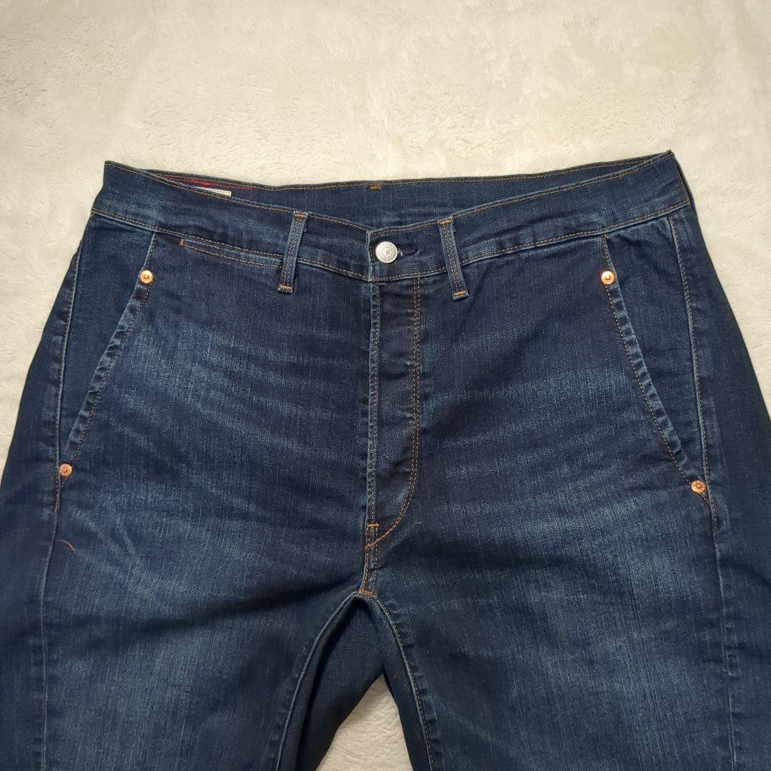✨キムタク！濃紺！w34✨LEVI'S LEJ570 バギーテーパード 立体裁断
