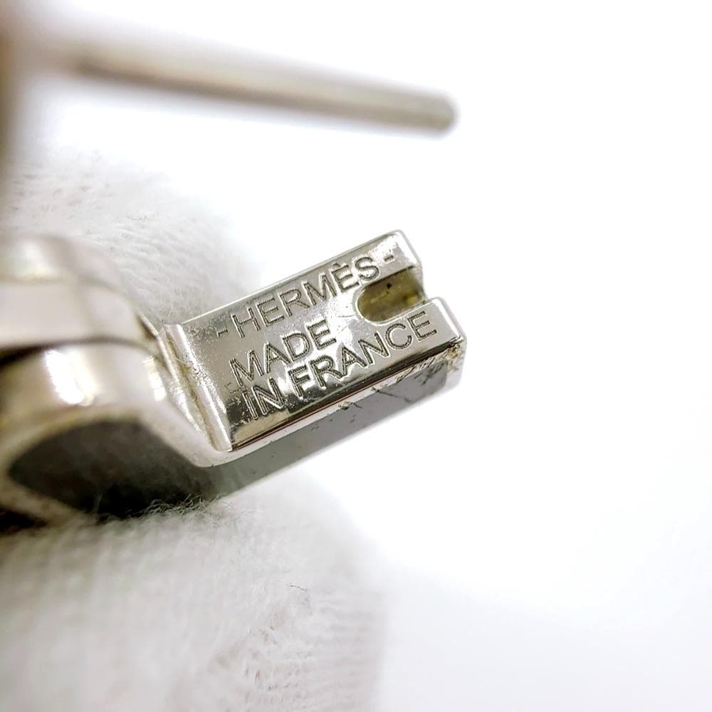 ◇エルメス◇ハバスキュール/シングルピアス/ブランド/シルバー/ブラック