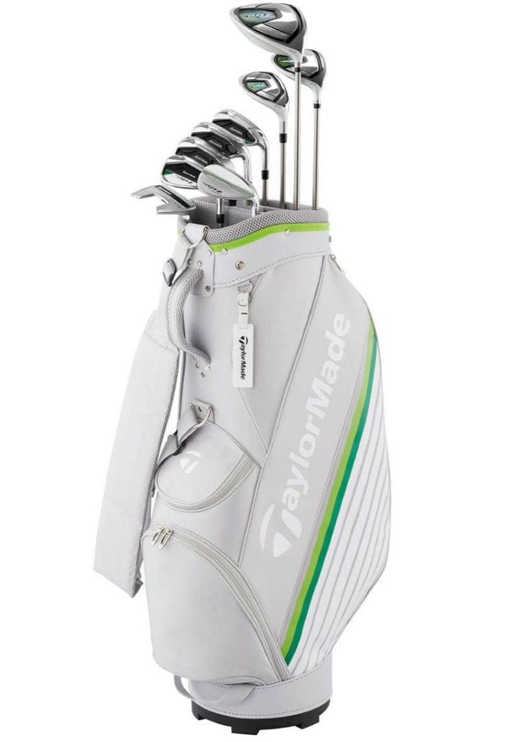 【美品】【ゴルフクラブセット】テーラーメイド　初心者オススメ　レディース　9本