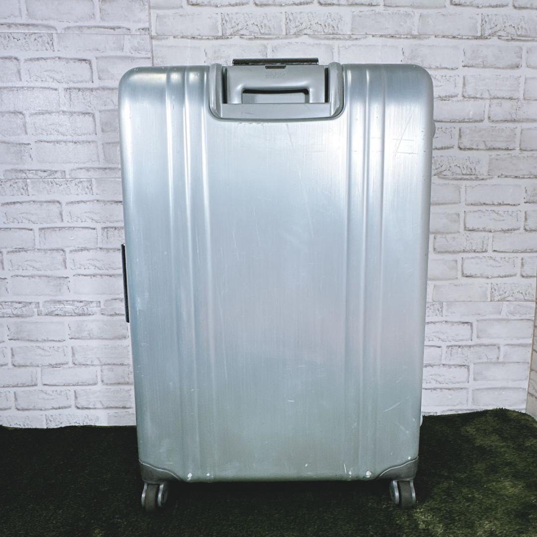 ゼロハリバートン　シルバー　キャリーケース　大型　TSAロック　アルミ　内装美品
