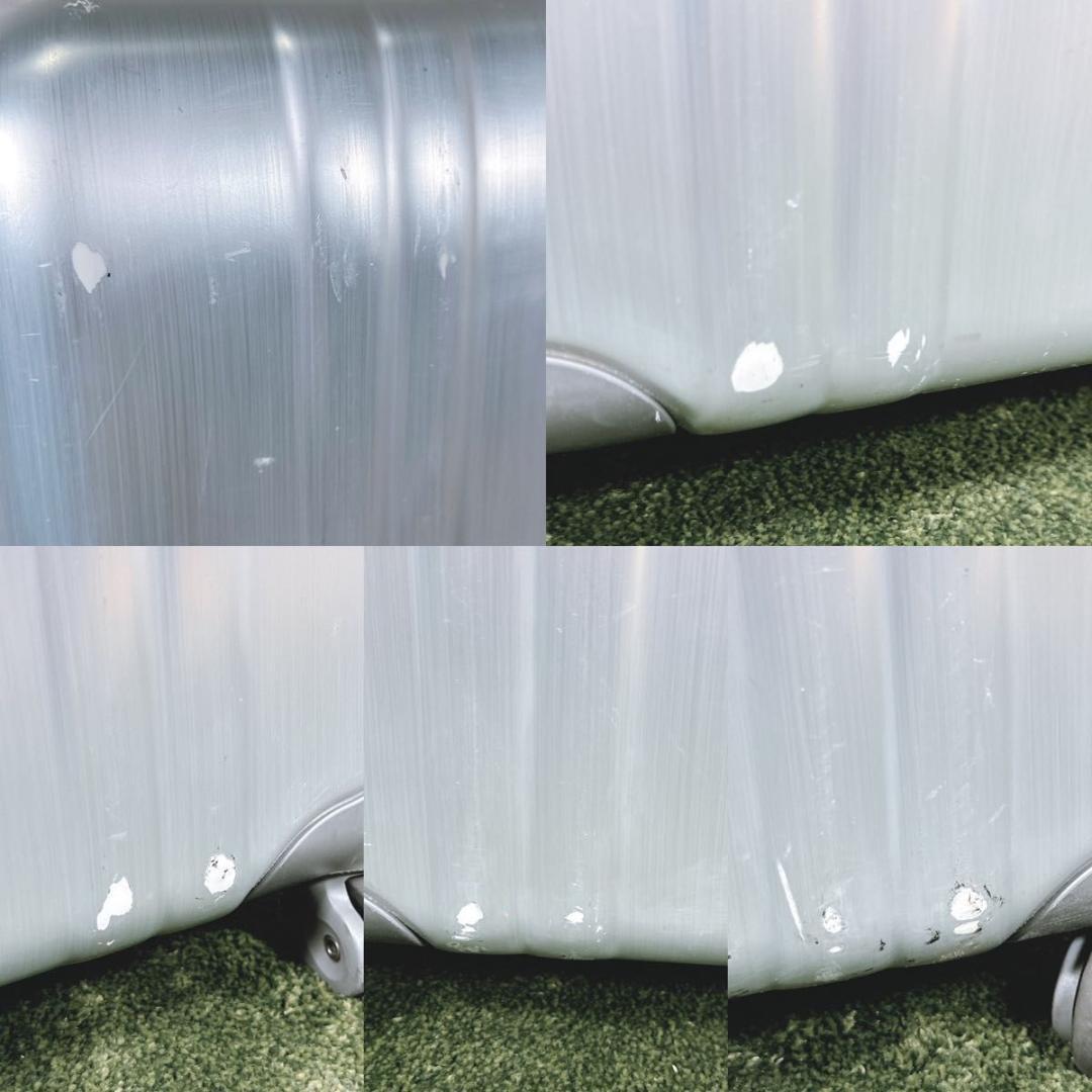 ゼロハリバートン　シルバー　キャリーケース　大型　TSAロック　アルミ　内装美品