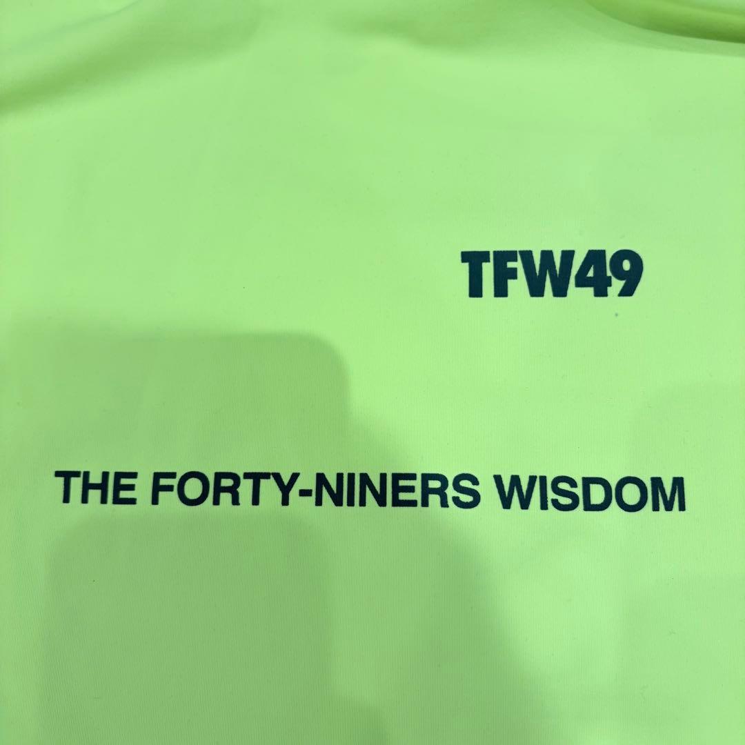 TFW49 mockneck モックネック シャツ ゴルフ 蛍光イエロー