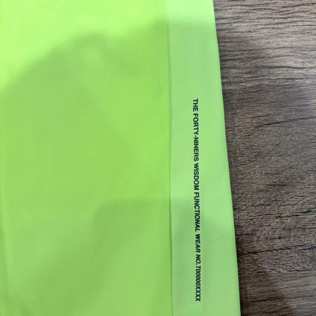 TFW49 mockneck モックネック シャツ ゴルフ 蛍光イエロー