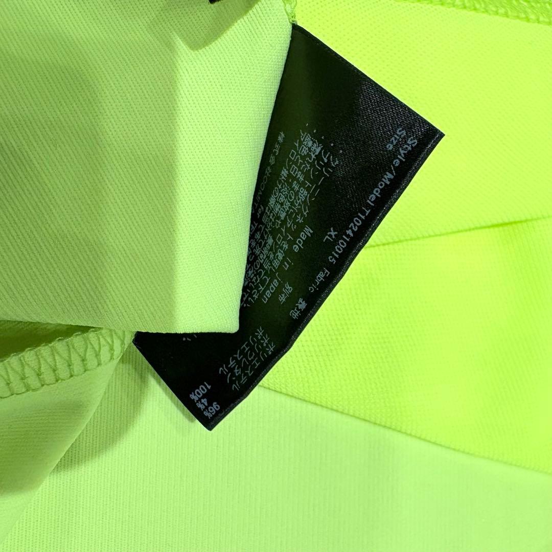 TFW49 mockneck モックネック シャツ ゴルフ 蛍光イエロー