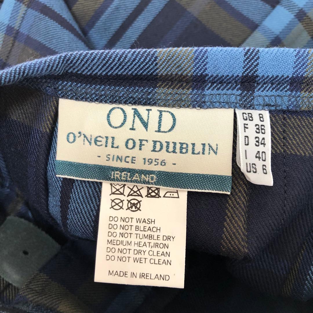 O’NEIL of DUBLIN キルト プリーツ マキシスカート デルーラ