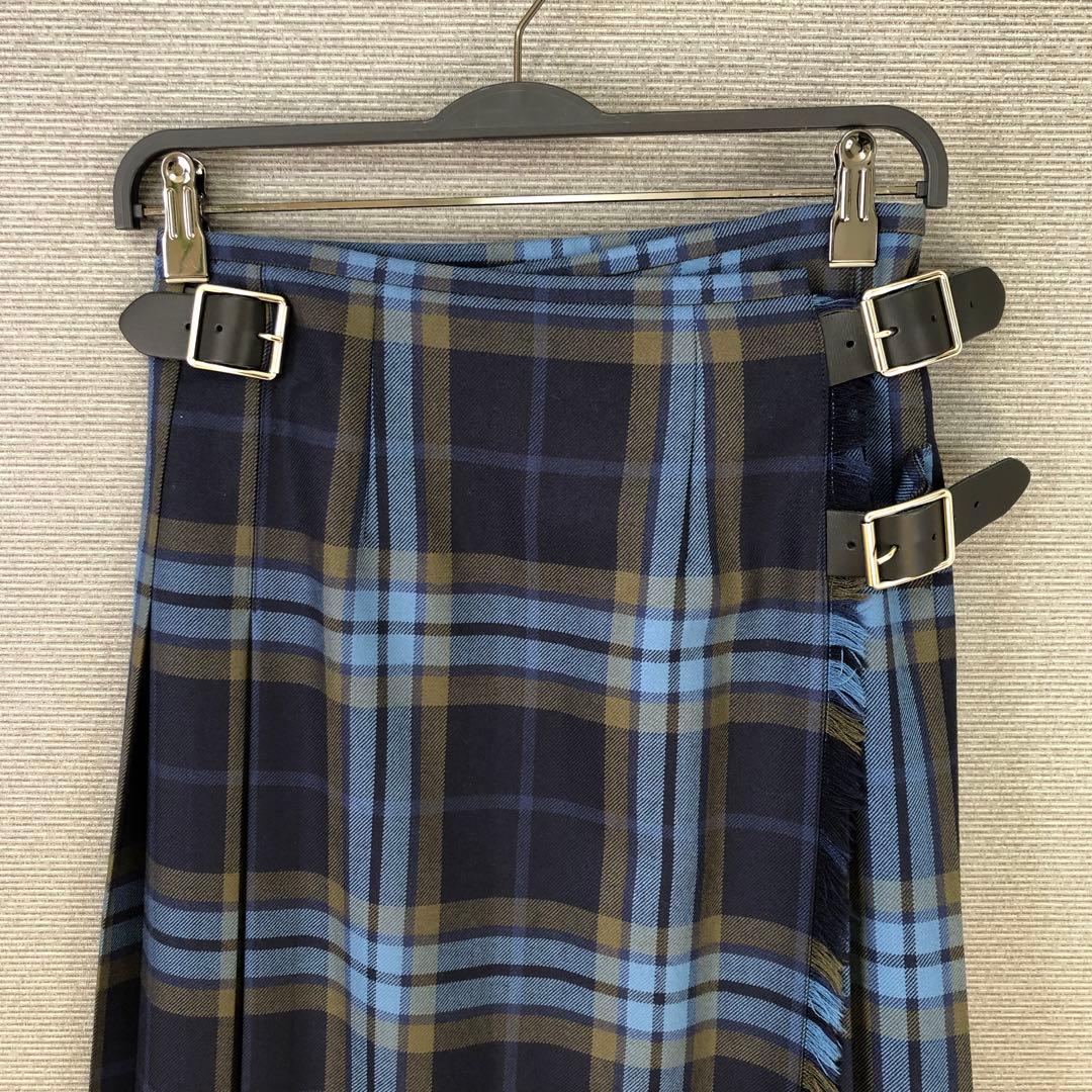 O’NEIL of DUBLIN キルト プリーツ マキシスカート デルーラ