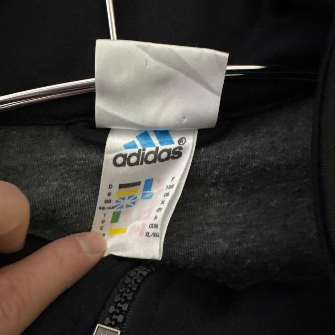 90sアディダストラックジャケット XL(US)あのちゃん着用同型同色