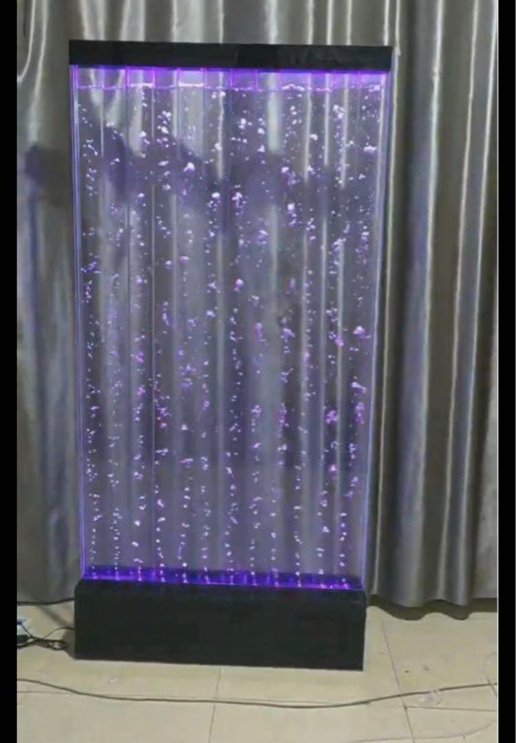 配送工事費無料】高さ2m『アクアウォーターウォール』 7色に色味の変更