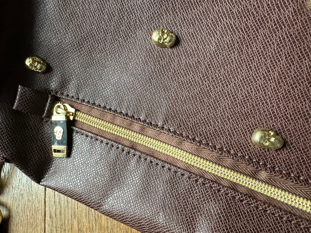 マーク&ロナMARK&LONA クラブケース ユニセックス スカル スタッズ