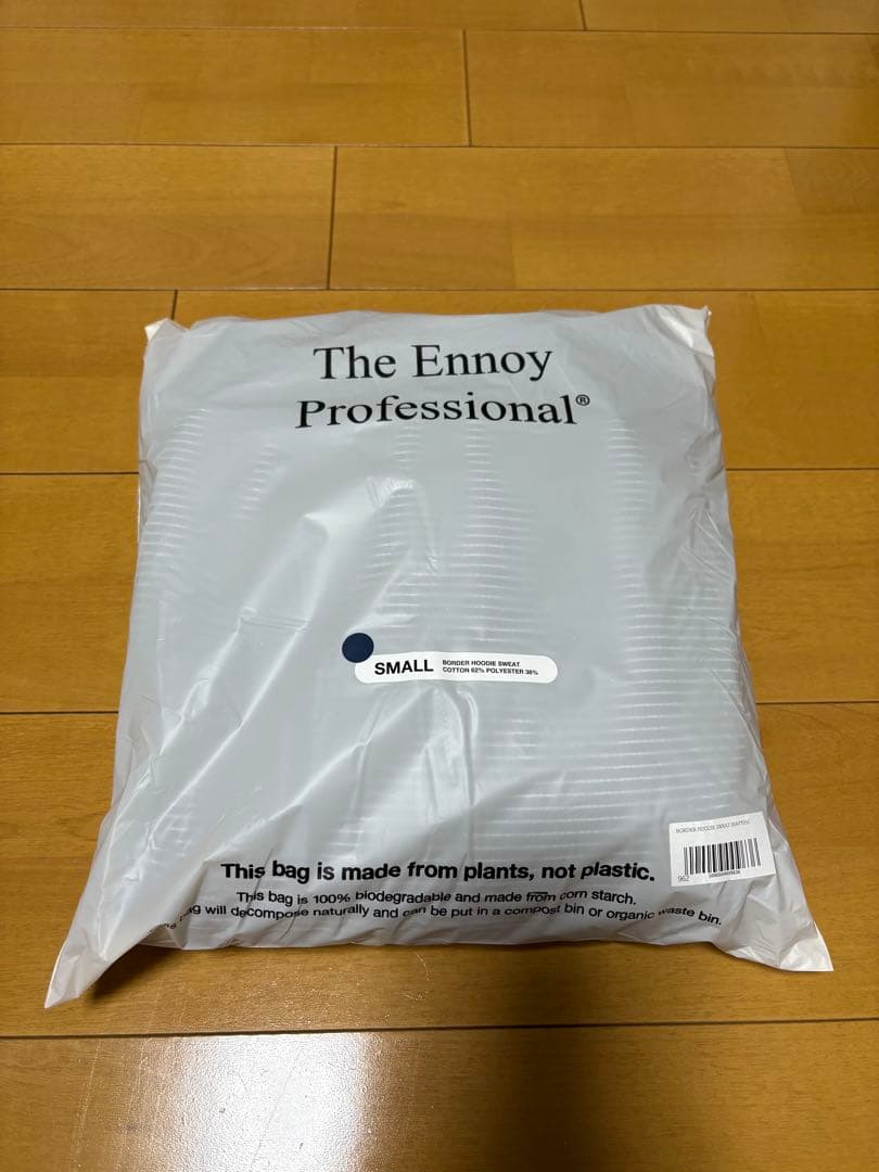 The Ennoy Professional ストライプフードスウェット S