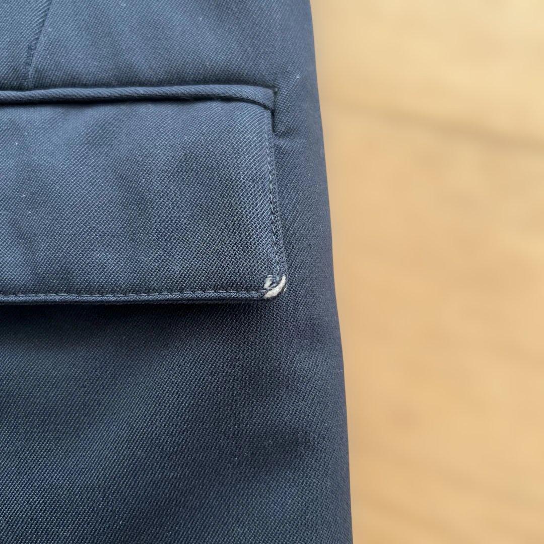 HERNO ネイビー ライナー付きチェスターコート