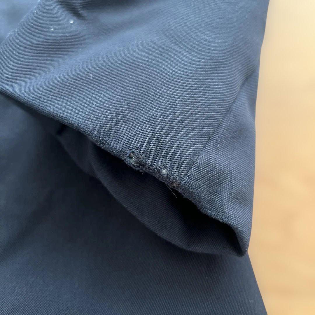 HERNO ネイビー ライナー付きチェスターコート