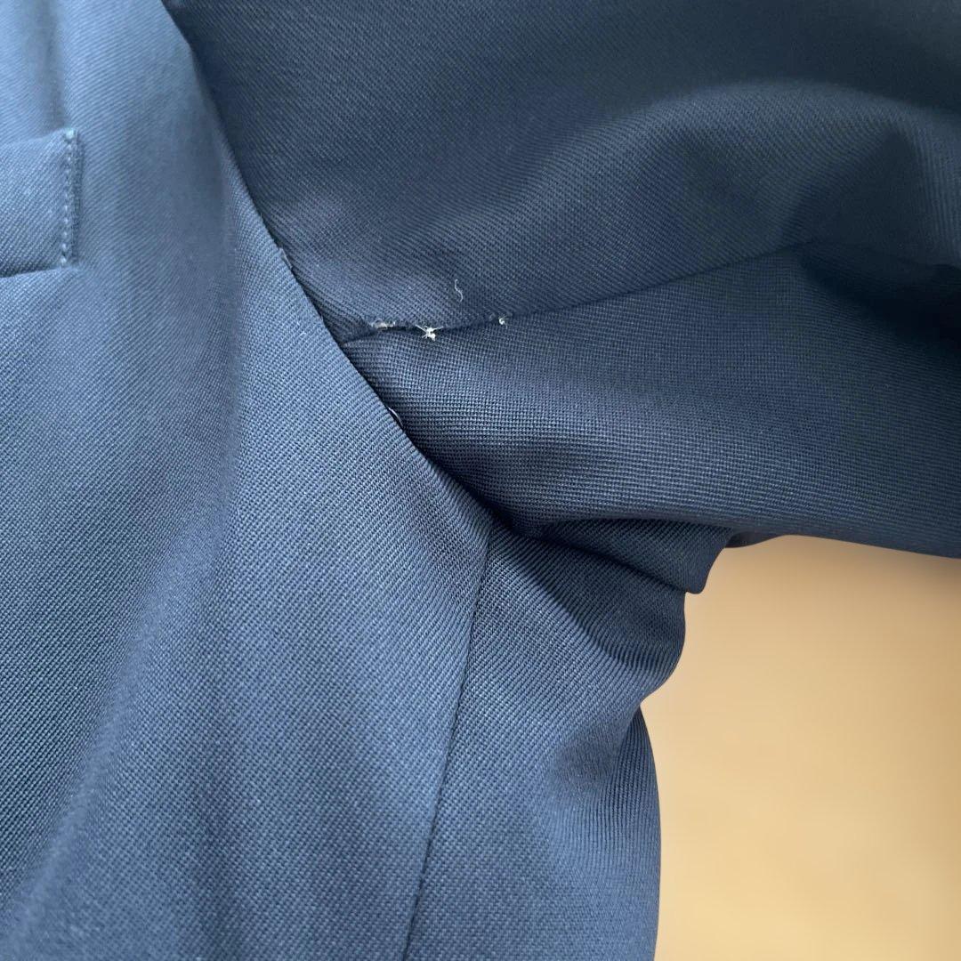 HERNO ネイビー ライナー付きチェスターコート