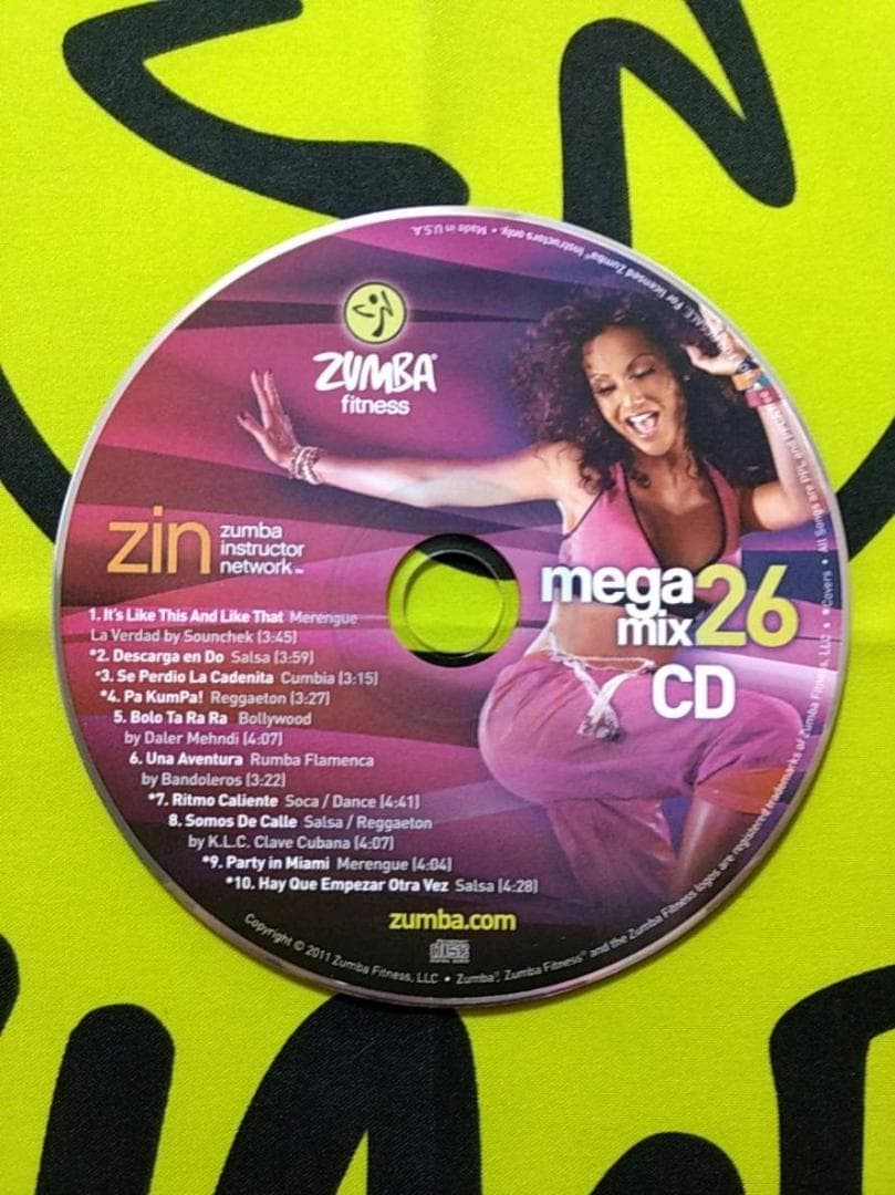 ZUMBA　ズンバ　CD　10枚セット　MEGAMIX21～MEGAMIX30