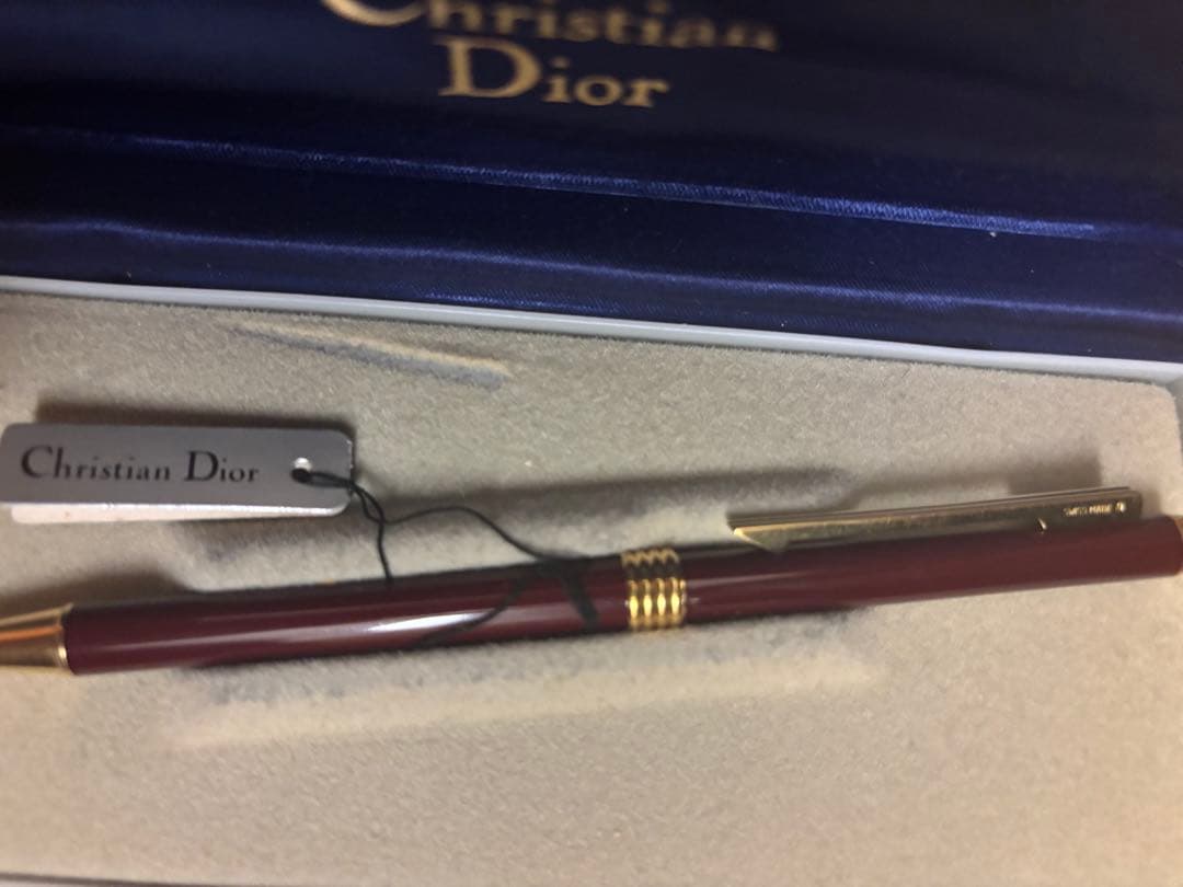 Christian Dior ボールペン 本体 ボルドー Christian Dior www