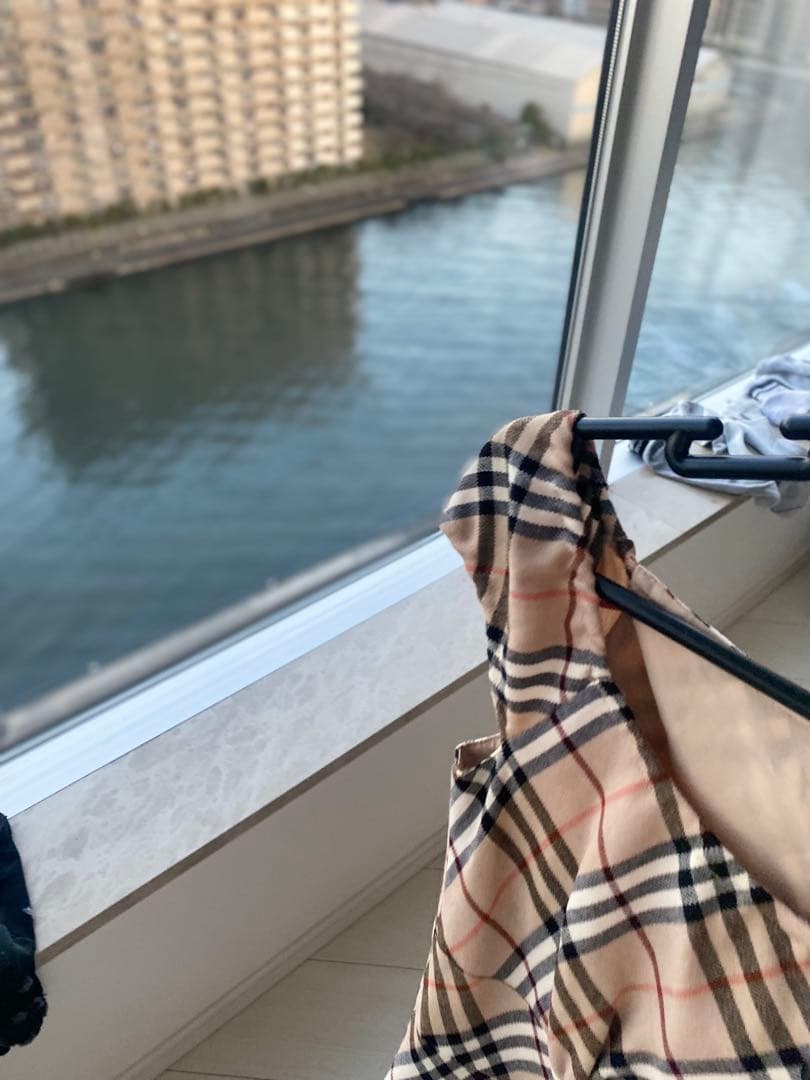 Burberry バーバリーブルーレーベル ノバチェック上品ワンピ　定価5.8万