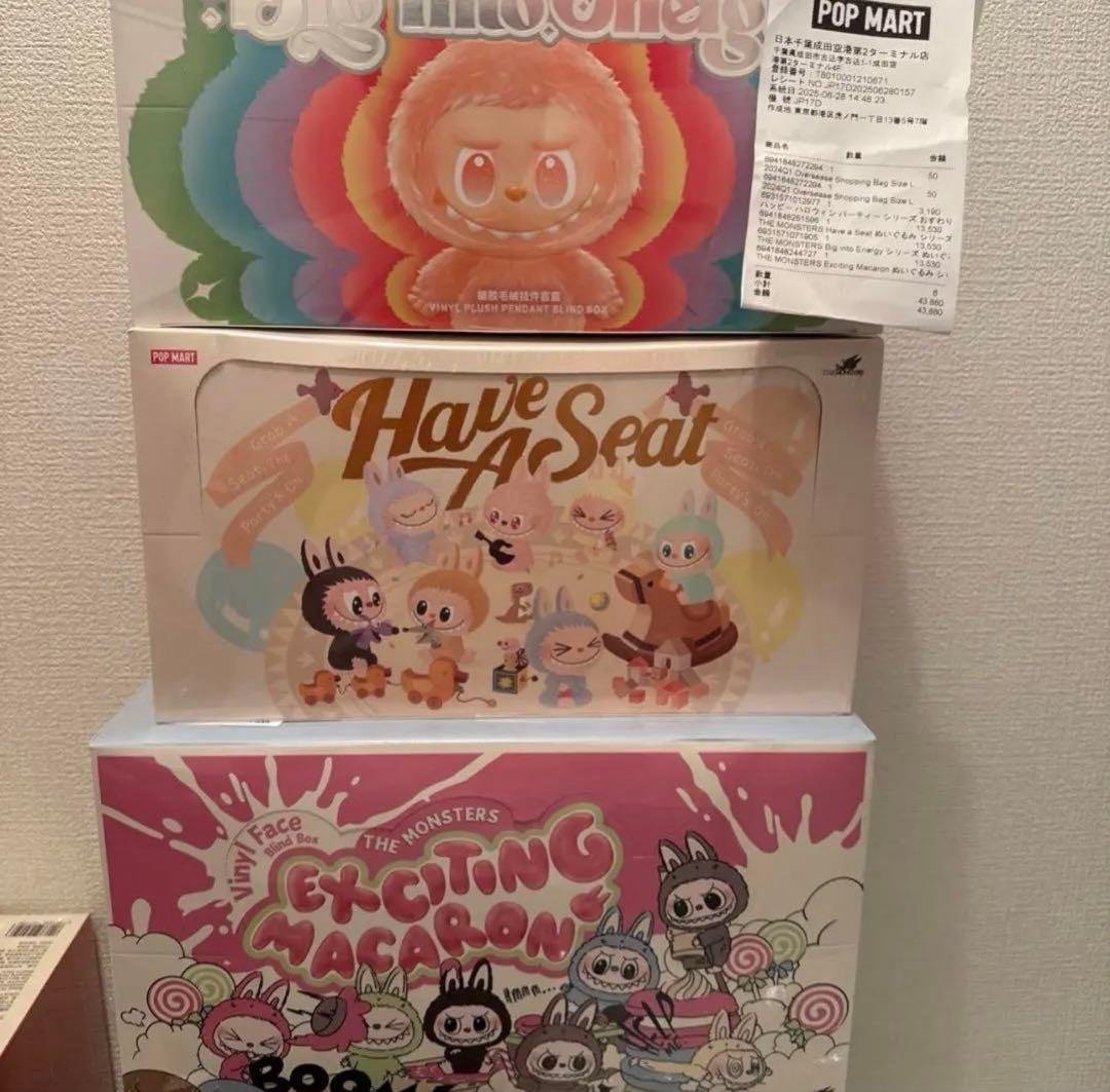 POPMART LABUBU THE MONSTERS 3アソートボックス