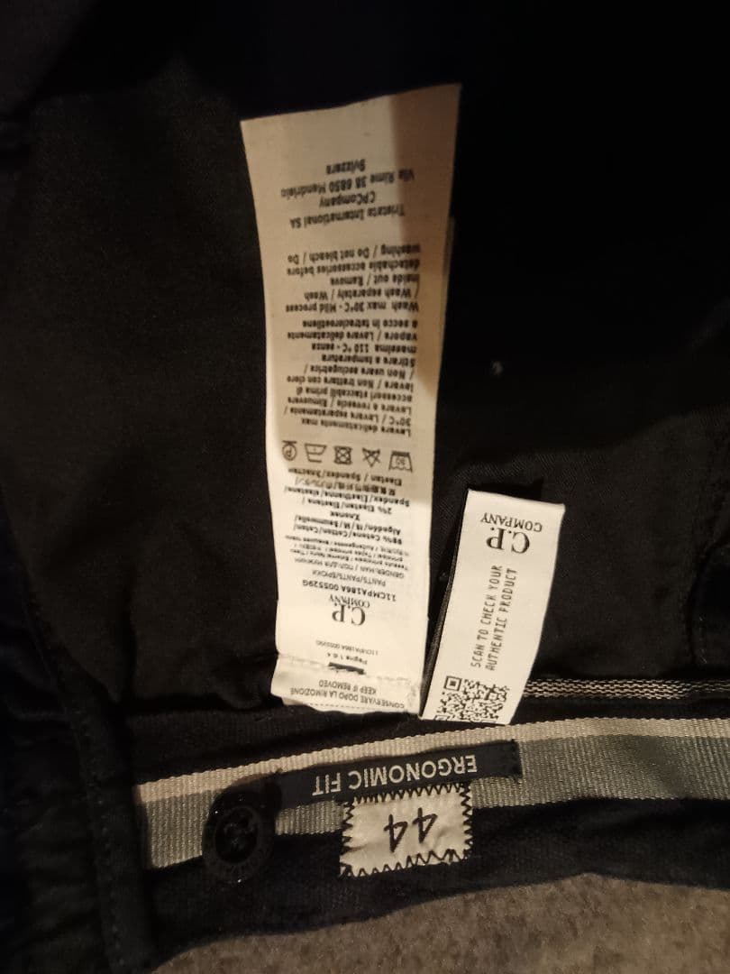 d*o様 cp company C.P. Company ブラックカーゴパンツ