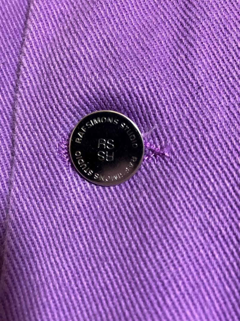 ラフシモンズ/RAF SIMONS 20SS デニムラボコート ラフシモンズ/RAF