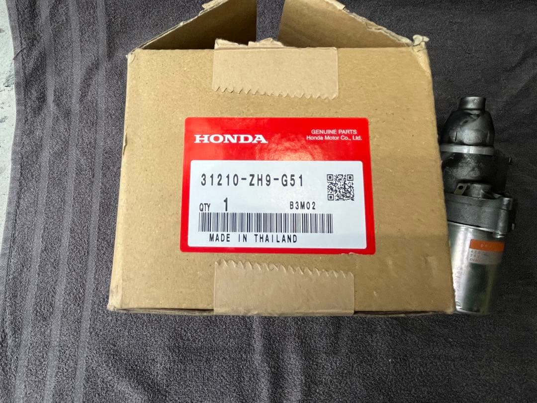 ホンダ 除雪機パーツ 31210-ZH9-G51 セルモーター 中古