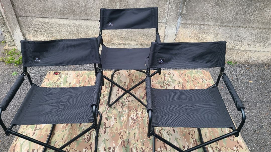 【限定品】スノーピーク　ガーデンFDチェア　ブラック　廃盤品　雪峰祭 チェア・テーブル買取】スノーピーク ガーデンFDチェア ブラックご紹介