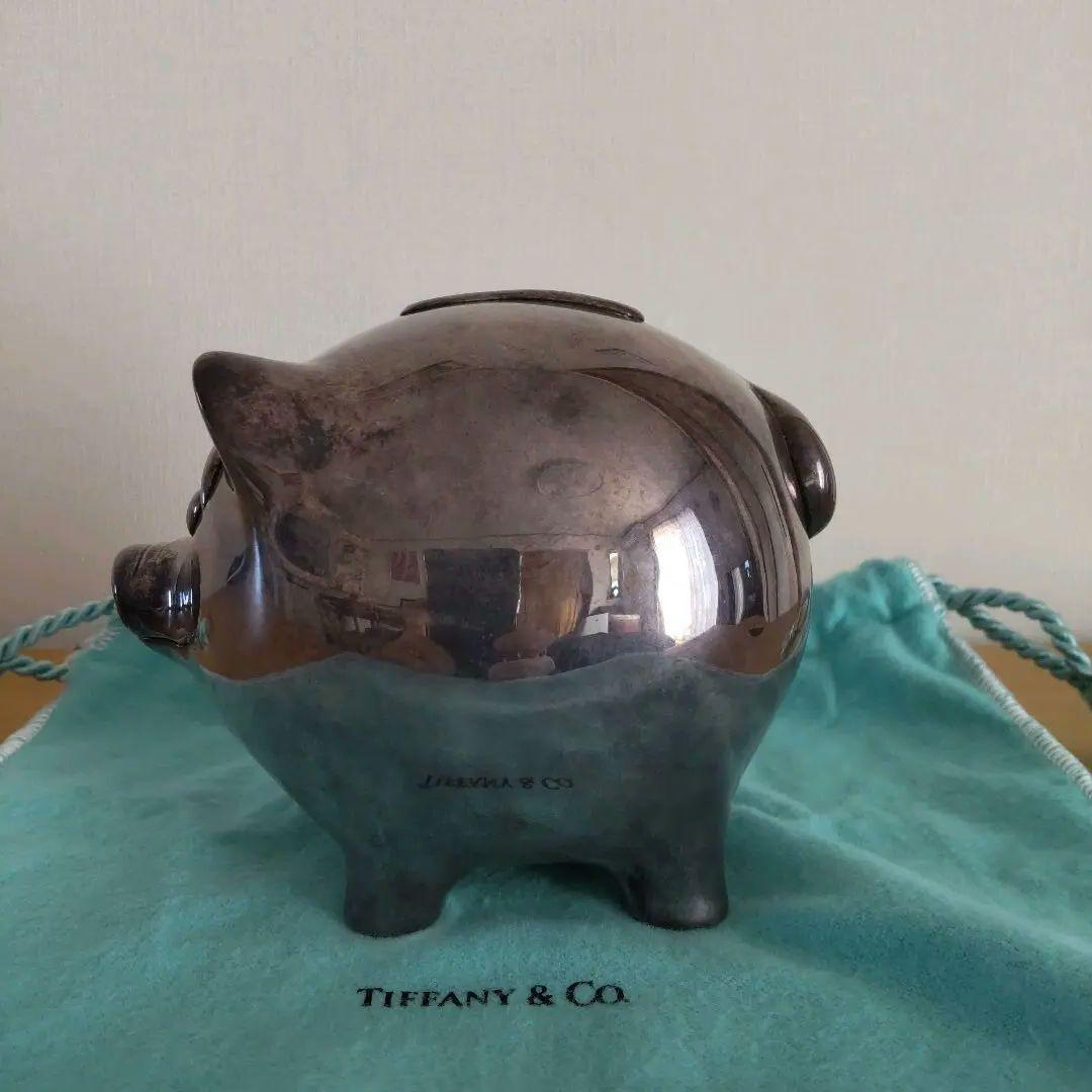 激レア！ Tiffany ティファニー ブタの貯金箱 シルバー925 - メルカリ